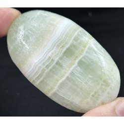 Caribisk calcit palmstone -4, 100gram. 