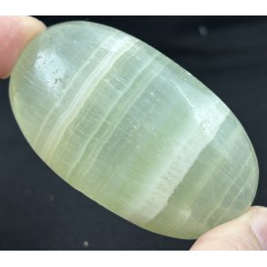Caribisk calcit palmstone -5, 112gram. 