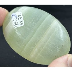 Caribisk calcit palmstone -17, 98gram. 