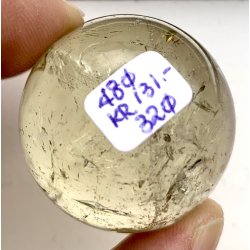 Sm Citrin kugle. 48gram. 31mm. 