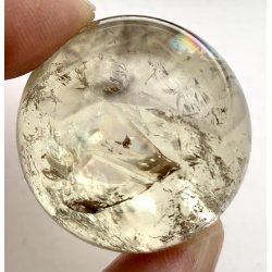 Sm Citrin kugle. 44gram. 31mm. 