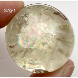 Sm Citrin kugle. 37gram. 29mm. 