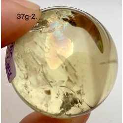 Sm Citrin kugle. 37gram. 29mm. 