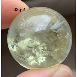 Sm Citrin kugle. 33gram. 28mm. 