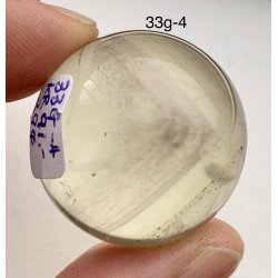 Sm Citrin kugle. 33gram. 28mm. 