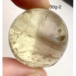 Sm Citrin kugle. 30gram. 27mm. 