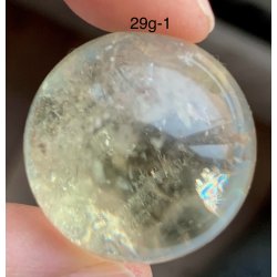 Sm Citrin kugle. 29gram. 27mm. 
