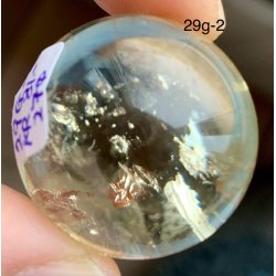 Sm Citrin kugle. 29gram. 27mm. 