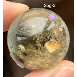 Sm Citrin kugle. 25gram. 27mm. 