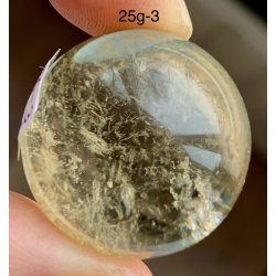 Sm Citrin kugle. 25gram. 27mm. 