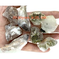 Natur r fantom/garden kvarts spidser 20-30Gram. 