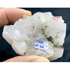 Natur r fantom/garden kvarts spidser 118gram. 