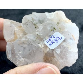 Natur r fantom/garden kvarts spidser 115gram. 