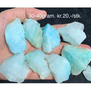 Aragonit bl r. 30-40gram. 