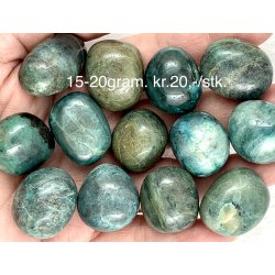 Chrysocolla lommesten. 15-20gram. 