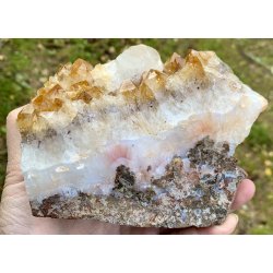 Natur r Citrin klynge, 1,24kg. 