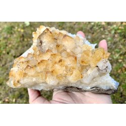 Natur r Citrin klynge, 1,067kg. 