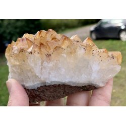 Natur r Citrin klynge, 381gram. 