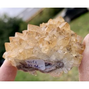 Natur r Citrin klynge, 91gram. 