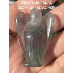 Regnbue flourit. 2x3x4cm. 