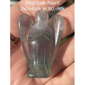 Regnbue flourit. 2x3x4cm. 