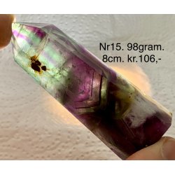 Fjer regnbue flourit trn -15