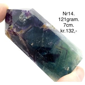 Fjer regnbue flourit trn -14