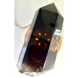 Stor rgkvarts trn 418gram. 12cm. 