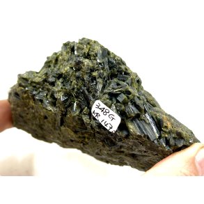 Natur r turmalin grn 348gram. 