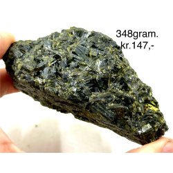 Natur r turmalin grn 348gram. 