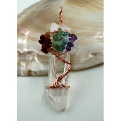 livstr vedhng med bjerg krystal