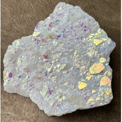 Engle aura bjergkrystal klynge 94gram. 