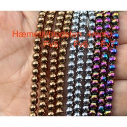 Hematit/blodsten 4mm. 