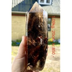 Stor rgkvarts trn 1,09kg. 20cm. 