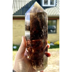 Stor rgkvarts trn 1,09kg. 20cm. 