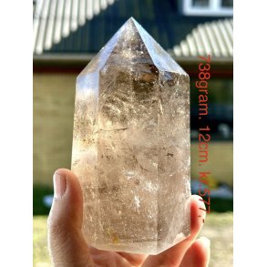 Stor rgkvarts trn 738gram. 12cm. 