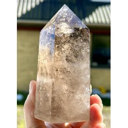 Stor rgkvarts trn 738gram. 12cm. 