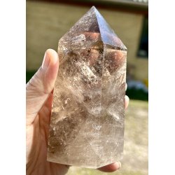 Stor rgkvarts trn 738gram. 12cm. 