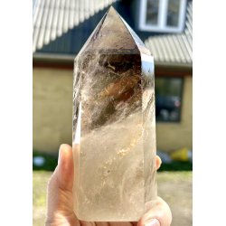 Stor rgkvarts trn 645gram. 15cm. 