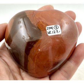 Polychrome jaspis hjerte-8