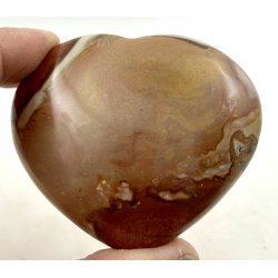 Polychrome jaspis hjerte-11