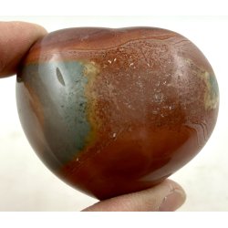Polychrome jaspis hjerte-7
