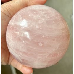 Rosakvarts kugle 1,06kg. 95mm. 
