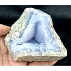 Natur r blonde agat geode, 417gram. 