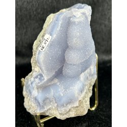 Natur r blonde agat geode, 407gram. 
