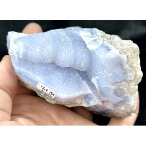 Natur r blonde agat geode, 407gram. 