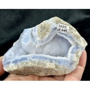 Natur r blonde agat geode, 363gram. 