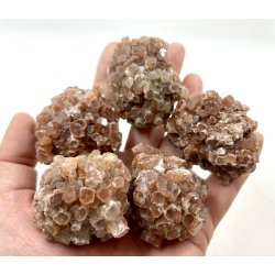 Aragonit stjerne klynge, fra.80-100gram. Ca.5cm. 