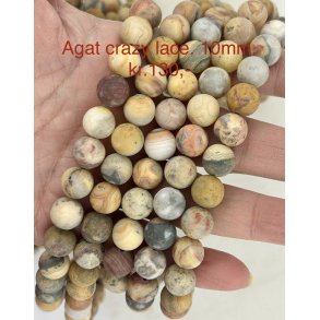 Agat crazy lace 10mm. 
