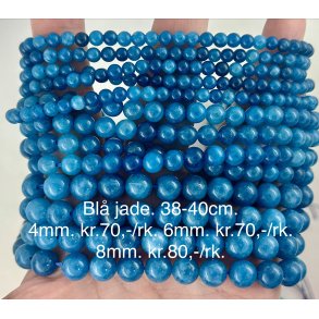Jade bl�. 6mm�. 